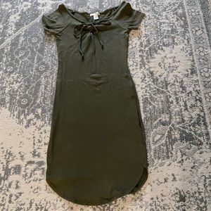 Army green dress